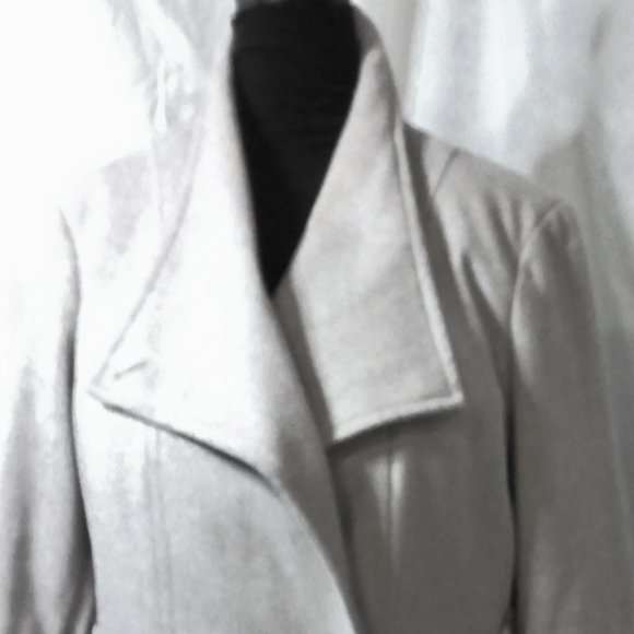 Calvin Klein Over Coat with Metal Closure Accents Sandstone Size 2x - Picture 5 of 7